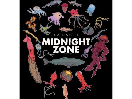 Midnight Zone Creatures Hanging Poster Black Fashion