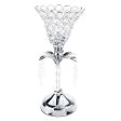 Maxbell Maxbell Home Decor Crystal Votive Tealight Candle Holder Wedding Decor 29cm Silver Hot on Sale