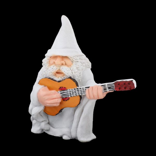 Maxbell Maxbell Outdoor Garden Gnome Statues Resin Lawn Figurines Home Decor Playing Guitar Discount