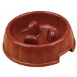 Maxbell Maxbell Pet Dog Puppy Supplies Eating Habits Improve Interactive Slow Feeder Anti-gulping Bowl Non Slip Food Maze - Coffee Discount