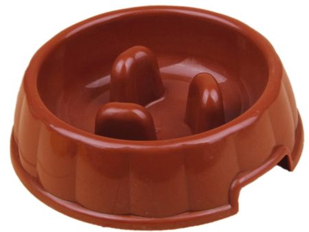 Maxbell Maxbell Pet Dog Puppy Supplies Eating Habits Improve Interactive Slow Feeder Anti-gulping Bowl Non Slip Food Maze - Coffee Discount