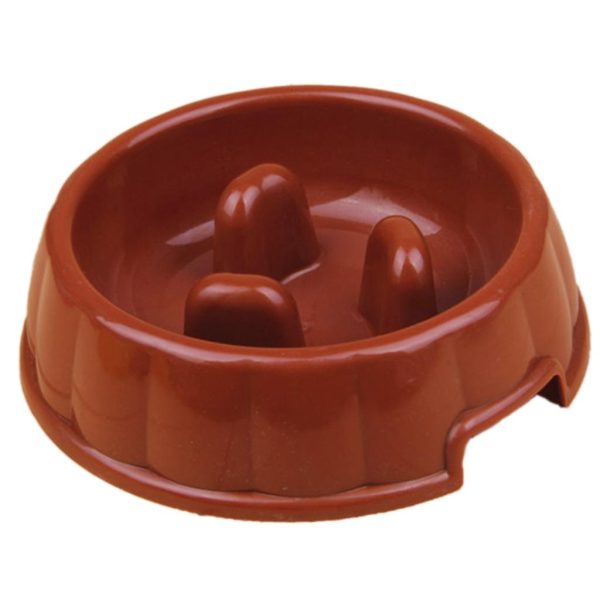 Maxbell Maxbell Pet Dog Puppy Supplies Eating Habits Improve Interactive Slow Feeder Anti-gulping Bowl Non Slip Food Maze - Coffee Discount