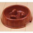 Maxbell Maxbell Pet Dog Puppy Supplies Eating Habits Improve Interactive Slow Feeder Anti-gulping Bowl Non Slip Food Maze - Coffee Discount