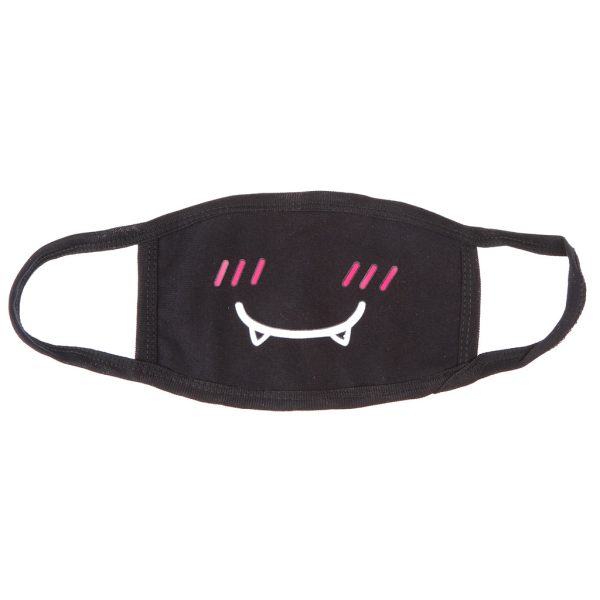 Maxbell Maxbell 3pcs Unisex Antidust Mask Muffle Mask Cute kaomoji Emoticon Mouth Mask Supply