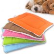 Maxbell Maxbell Soft Comfortable Design Fluffy Coral Fleece Dog Cat Mat Nest Bed Cushion Pet Supplies Coffee S Fashion