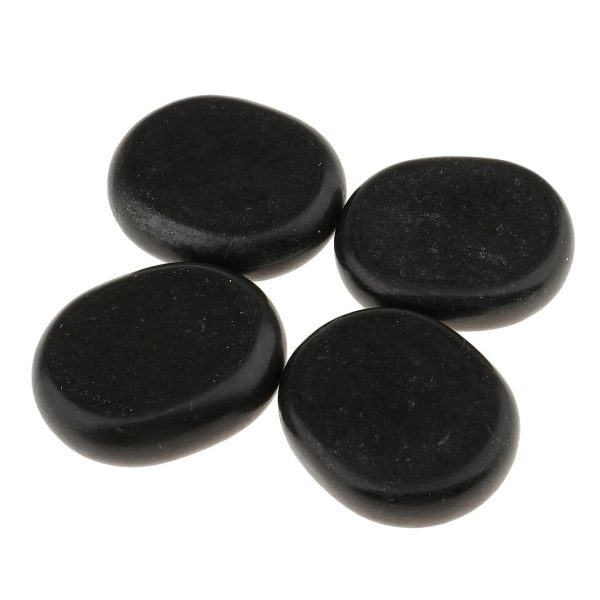 Maxbell Maxbell New 8pcs   lot Hot Large Spa Rock Basalt Stone Massage Stones Massage Lava Natural Stone Set 6*5cm For Sale