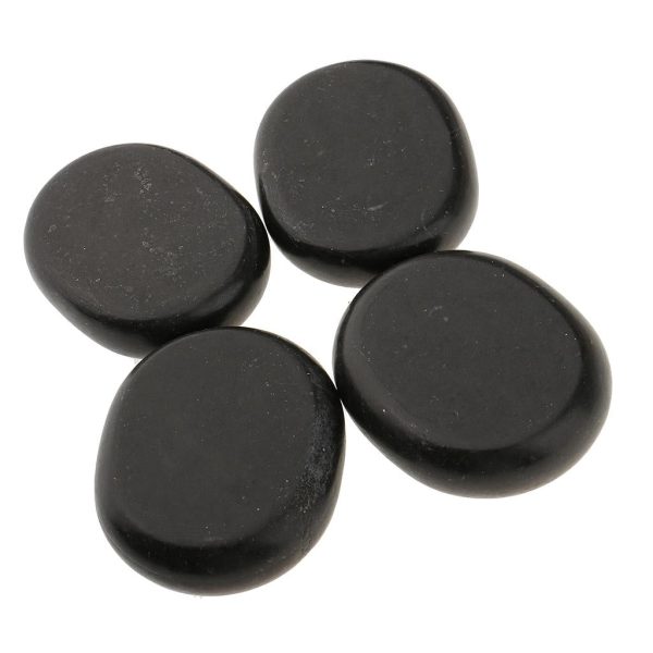 Maxbell Maxbell New 8pcs   lot Hot Large Spa Rock Basalt Stone Massage Stones Massage Lava Natural Stone Set 6*5cm For Sale