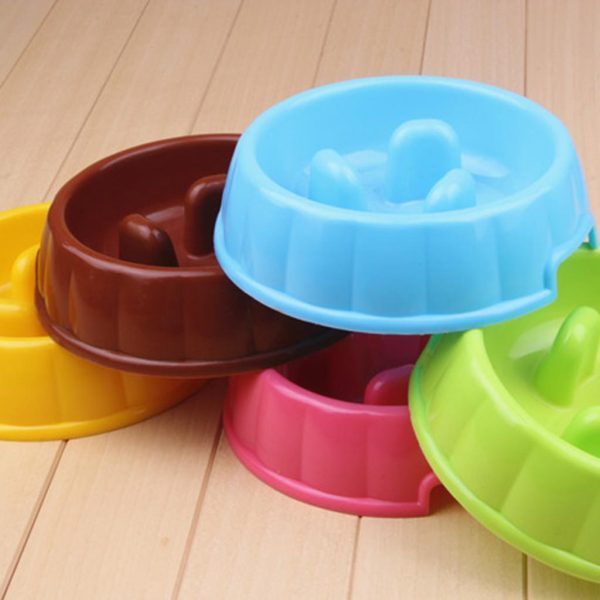 Maxbell Maxbell Pet Dog Puppy Supplies Eating Habits Improve Interactive Slow Feeder Anti-gulping Bowl Non Slip Food Maze - Coffee Discount