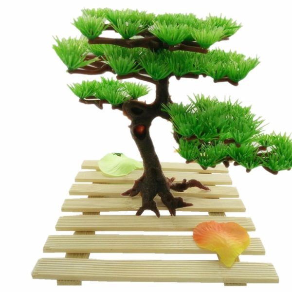 Maxbell Maxbell Aquarium Ornaments Artificial Fake Plant Plastic Pine Tree for Rockery Fish Tank Decor Online Hot Sale