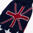 Maxbell Maxbell Pet Dog Supplies Fashionable Winter Clothing Dog Turtleneck Sweater Apparel w  UK Flag Union Jack Pattern Charms Pack of 2PCS Size M on Sale