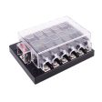 Maxbell 12 Way Circuit Car Boat Auto Automotive Blade Fuse Box Block Holder ATC ATO For Sale