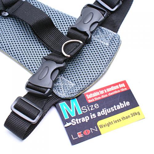 Maxbell Maxbell Soft Breathable Nylon Webbing Straps Dog Harness Safety Belt Training Mobility Walking Equipment Pet Supplies Army Green M For Sale