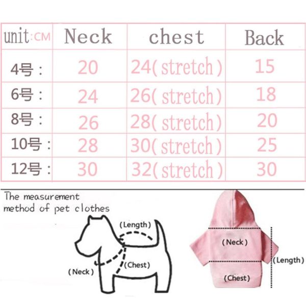 Maxbell Maxbell Dog Puppy Warm Winter Knitted Fashionable Soft Durable Sweater Clothes Apparel Costume Outfit Pet Supplies 4# Rose Red Cheap