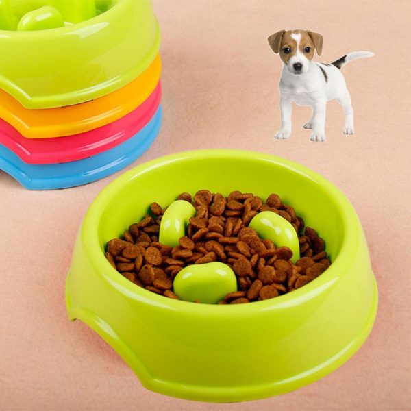 Maxbell Maxbell Pet Dog Puppy Supplies Eating Habits Improve Interactive Slow Feeder Anti-gulping Bowl Non Slip Food Maze - Coffee Discount