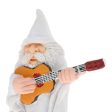 Maxbell Maxbell Outdoor Garden Gnome Statues Resin Lawn Figurines Home Decor Playing Guitar Discount