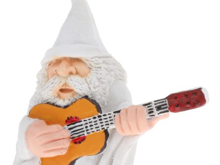 Maxbell Maxbell Outdoor Garden Gnome Statues Resin Lawn Figurines Home Decor Playing Guitar Discount