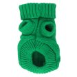 Maxbell Maxbell Dog Puppy Warm Winter Knitted Fashionable Soft Durable Sweater Clothes Apparel Costume Outfit Pet Supplies 12# Green on Sale