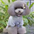 Maxbell Maxbell Soft Comfortable Fashionable Design Dog Puppy Hoodie Jumpsuit Coat Jacket Costume Outfit Clothing Accessory Pet Supplies Grey M Fashion