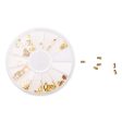 Maxbell Maxbell 3D Nail Art Rhinestone Gold Charms Tip DIY Decoration Manicure Wheel Online