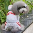 Maxbell Maxbell Soft Comfortable Fashionable Design Dog Puppy Hoodie Jumpsuit Coat Jacket Costume Outfit Clothing Accessory Pet Supplies Grey M Fashion